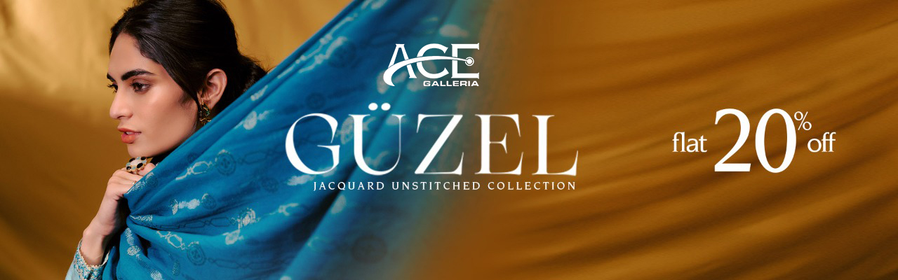 FLAT 20% OFF Guzel Jacquard Collection By Ace Galleria